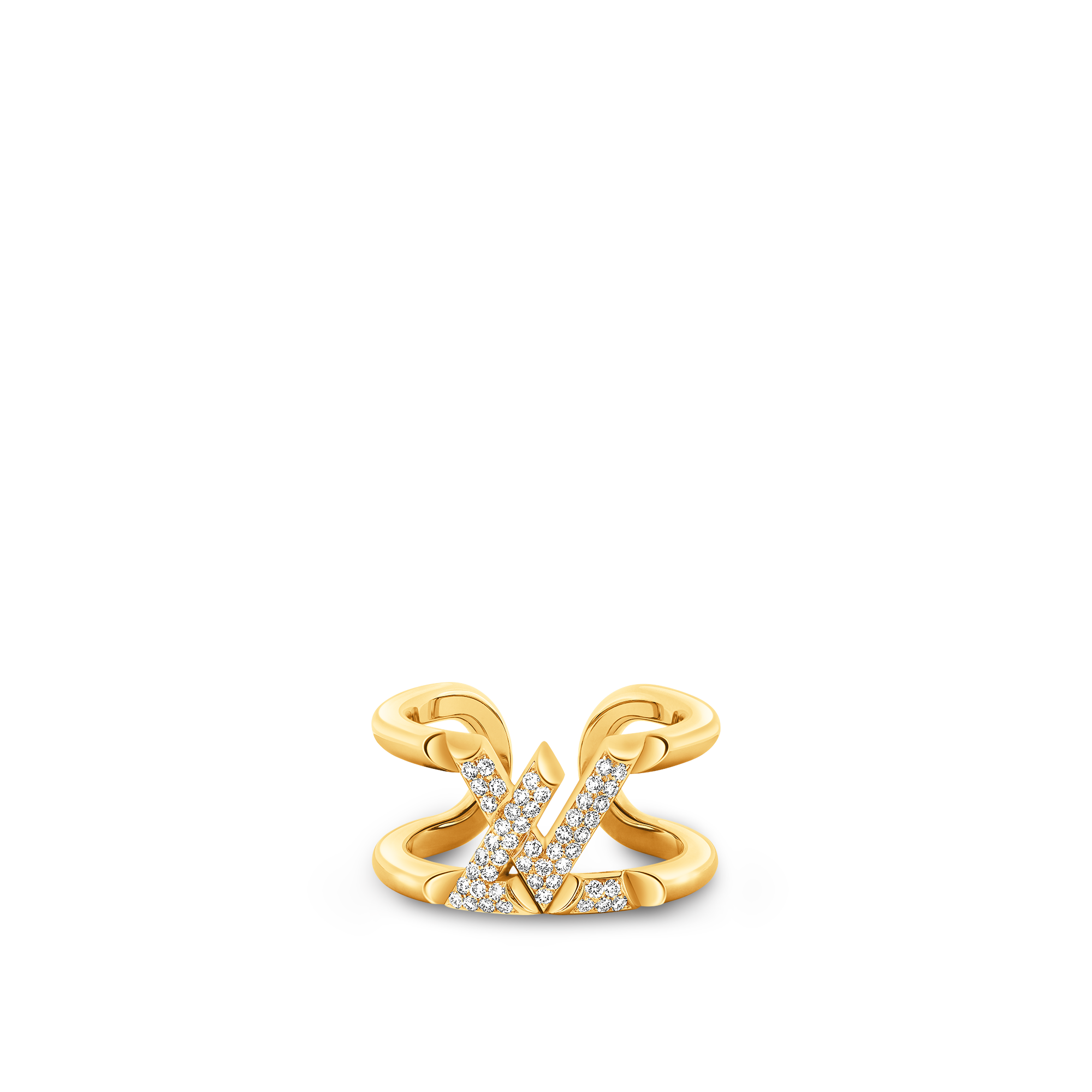 Louis vuitton store gold rings